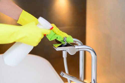 Screen-reader friendly content for accessible cleaning services