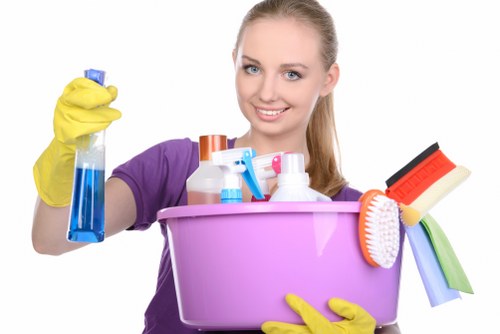 Deep cleaning a hard floor in a Crystal Palace commercial property
