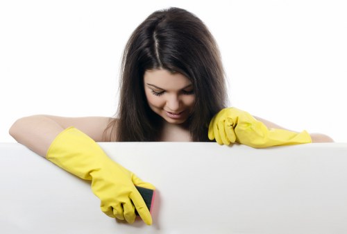 Local office cleaner maintaining desks and shared areas in Crystal Palace